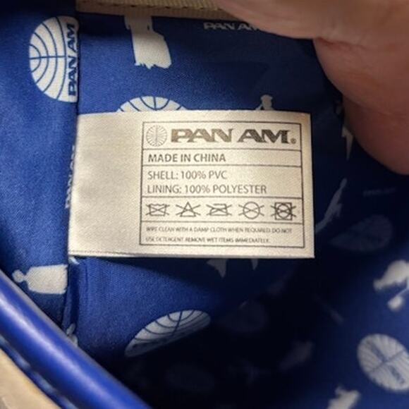 PAN AM "Messenger Reloaded" Bag,Originals,Certified Vintage Style, Pan Am White - Picture 11 of 15
